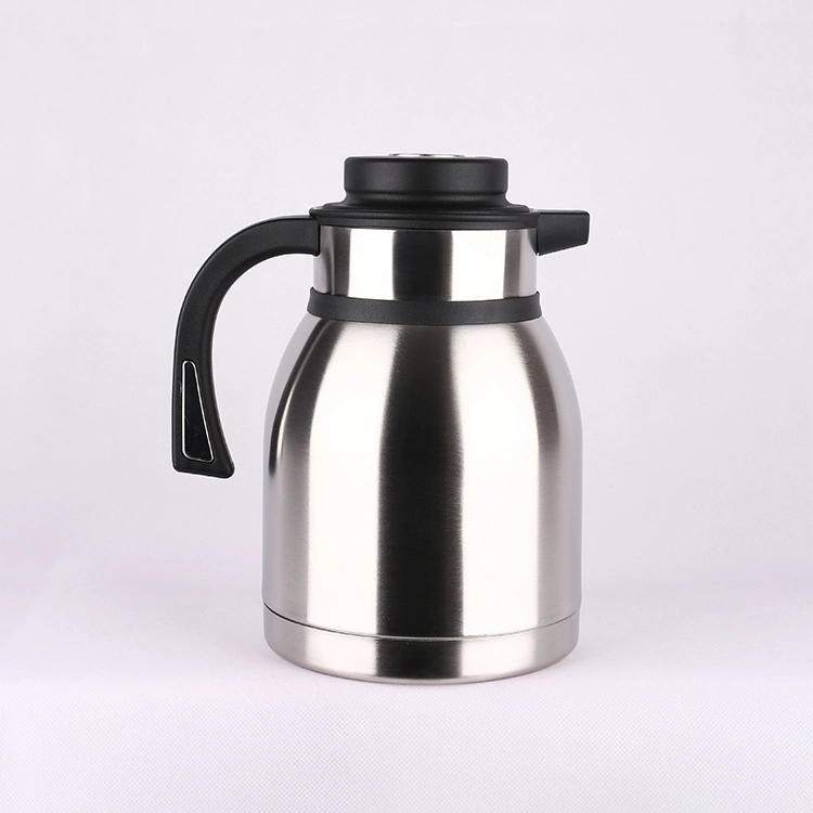 Home Used Vacuum Jug Flask 1.2/1.5/2/2.5L Double Wall Stainless Steel Thermo Jug Water Carafe Tea Pot Coffee Jug